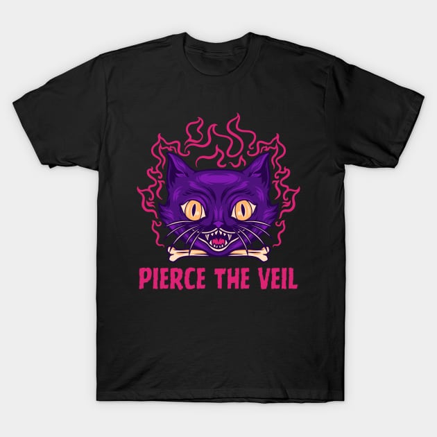 Pierce the Veil | Cat's anger T-Shirt by NexWave Store